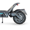 E8M 79.9 Miles 72V 38.5Ah 2772Wh 4800W Dual-Motor Drive Long-Range Off-Road Electric Scooter - Black