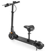 F7S 47.8 Miles 48V 24Ah 1152Wh 500W Single-Motor Drive Long-Range Foldable Electric Scooter - Black