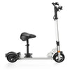 F7S 47.8 Miles 48V 24Ah 1152Wh 500W Single-Motor Drive Long-Range Foldable Electric Scooter - White