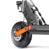 S5M 32.9 Miles 48V 13Ah 624Wh 800W Single-Motor Drive Long-Range Off-Road Electric Scooter - Black